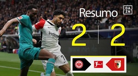 Bundesliga: Frankfurt 2 - 2 FC Augsburg (2024-2025)