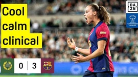 Liga Campeões Feminina: Hammarby FM 0 - 3 Barcelona FM (2024-2025)