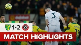 Premier League: Norwich 1 - 2 Sheffield Utd (2019-2020)