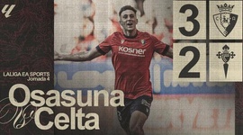 La Liga: Osasuna 3 - 2 Celta de Vigo (2024-2025)
