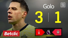 Premier League: Nottingham Forest vs Southampton, Golo 3-1 Bednarek (2024-2025)