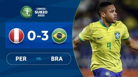 Sudamericano Sub-20: Peru 0 - 3 Brasil (2023)
