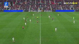 Ligue 1: Rennes vs Strasbourg, Golo 4-0 E. Lepaul (2025-2026)