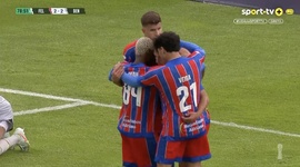 Liga Portugal 2 Meu Super: FC Felgueiras vs Benfica, Golo 2-2 Pedro Ribeiro (2024-2025)