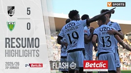 Liga Portugal Betclic: V. Guimarães 5 - 0 Tondela (2025-2026)