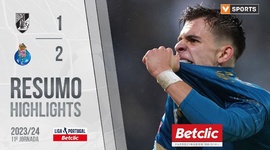 Liga Portugal Betclic: V. Guimarães 1 - 2 FC Porto (2023-2024)