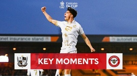 FA Cup: Port Vale 1 - 4 Brentford (2021-2022)