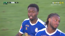 Liga Portugal 2 Meu Super: Feirense vs Portimonense, Golo 3-1 N. John (g.p.) (2025-2026)