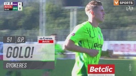 Liga Portugal Betclic: Nacional vs Sporting, Golo 1-3 Gyokeres (2024-2025)