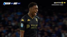 Serie A: Napoli vs Genoa, Golo 1-1 A. Meret (p.b.) (2024-2025)