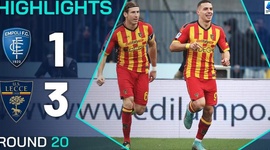 Serie A: Empoli 1 - 3 Lecce (2024-2025)