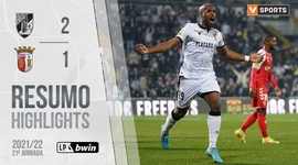 Liga Portugal Bwin: V. Guimarães 2 - 1 Sp. Braga (2021-2022)