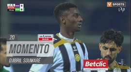 Liga Portugal Betclic: Nacional vs Moreirense, Jogada Djibril Soumaré, 20' (2024-2025)