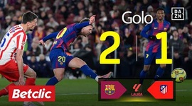 La Liga: Barcelona vs Atlético Madrid, Golo 2-1 Dani Olmo (2025-2026)
