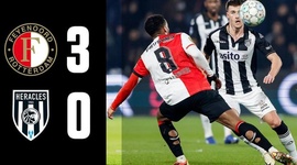 Eredivisie League: Feyenoord 3 - 0 Heracles (2023-2024)