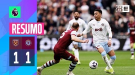 Premier League: West Ham 1 - 1 Aston Villa (2023-2024)
