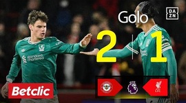 Premier League: Brentford vs Liverpool, Golo 2-1 Kerkez (2025-2026)