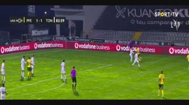 Liga NOS: Paços Ferreira (2-1) Tondela, Golo João Pedro, 85m (2020-2021)