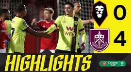 League Cup: Salford City 0 - 4 Burnley (2023-2024)