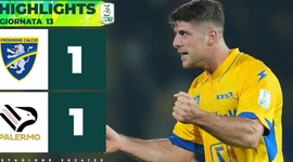 Serie B: Frosinone 1 - 1 Palermo (2024-2025)