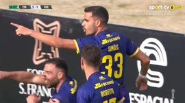 Liga Portugal 2 Meu Super: Desp. Chaves vs Marítimo, Golo 2-1 Tiago Simões (2025-2026)