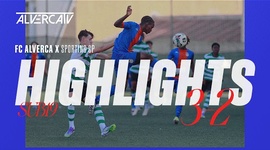 Juniores A S19 I Divisão: Alverca 3 - 2 Sporting (2025-2026)