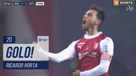 Allianz Cup: Sp. Braga vs Estoril, Golo 1-1 Ricardo Horta (2023-2024)