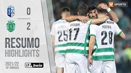 Liga Portugal Bwin: Vizela 0 - 2 Sporting (2021-2022)