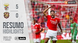 Liga Portugal Bwin: Benfica 5 - 0 Marítimo (2022-2023)