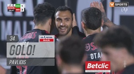 Liga Portugal Betclic: CF Estrela Amadora vs Benfica, Golo 1-3 Pavlidis (2024-2025)