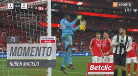Liga Portugal Betclic: Benfica vs Nacional, Jogada Rúben Macedo, 73' (2024-2025)