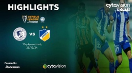 First Division: Achnas 2 - 2 Apoel (2024-2025)