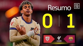La Liga: Athletic Bilbao 0 - 1 Barcelona (2025-2026)