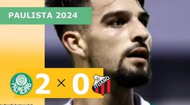 Campeonato Paulista: Palmeiras 2 - 0 Ituano (2024)
