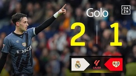 La Liga: Real Madrid vs Rayo Vallecano, Golo 2-1 Diaz (2024-2025)