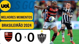 Brasileirão: Flamengo 0 - 0 Atlético-MG (2024)