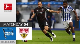 Bundesliga: Hertha Berlin 0 - 2 Estugarda (2020-2021)