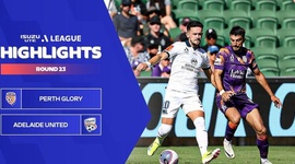 A-League: Perth Glory 2 - 4 Adelaide United (2023-2024)