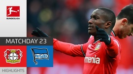 Bundesliga: Leverkusen 4 - 1 Hertha Berlin (2022-2023)