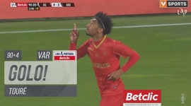Liga Portugal Betclic: Gil Vicente vs Arouca, Golo 1-2 Touré (2023-2024)