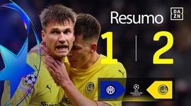 Liga Campeões: Inter 1 - 2 Bodo (2025-2026)