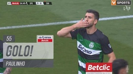 Liga Portugal Betclic: Sporting vs Desp. Chaves, Golo 3-0 Paulinho (2023-2024)