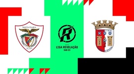 Liga Revelação: Santa Clara 1 - 2 Sp. Braga (2023-2024)