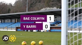 Premier League: Colwyn Bay FC 1 - 0 Barry Town United (2023-2024)