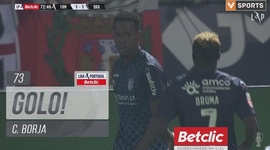 Liga Portugal Betclic: Famalicão vs Sp. Braga, Golo 1-1 C. Borja (2023-2024)