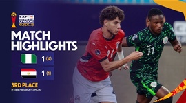 Campeonato Africano Sub-20: Nigéria 1 - 1 Egipto (2025)
