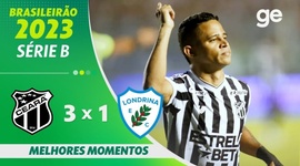 Série B: Ceará 3 - 1 Londrina (2023)