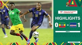 CAN: Etiópia 0 - 1 Cabo Verde (2022)