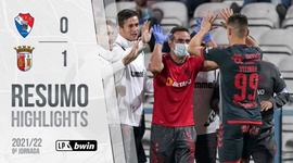 Liga Portugal Bwin: Gil Vicente 0 - 1 Sp. Braga (2021-2022)
