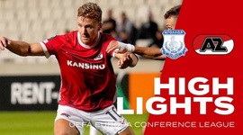 Liga Conferência Europa: Apollon Limassol 1 - 0 AZ (2022-2023)
